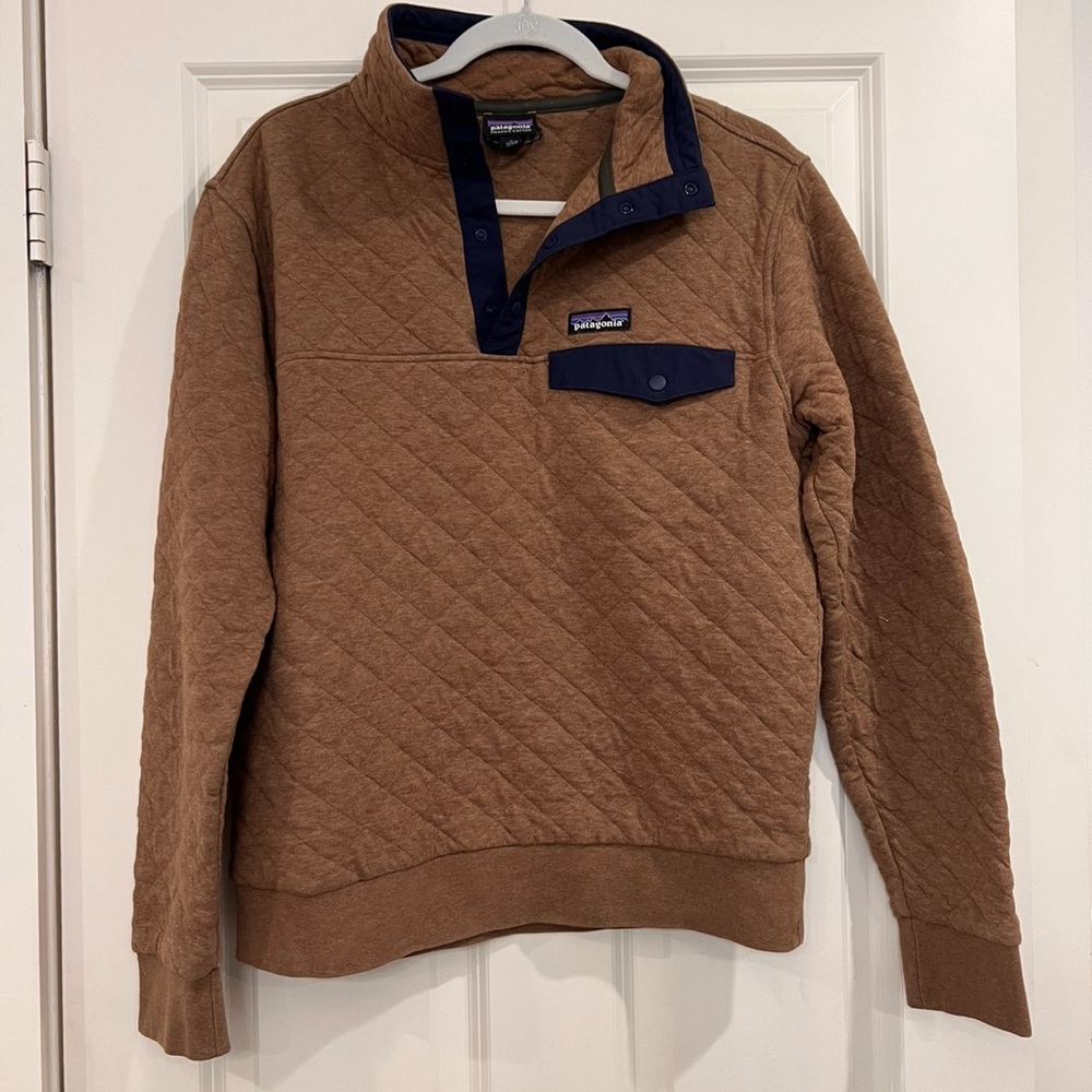 Patagonia women’s  Brown Quilted Sweater